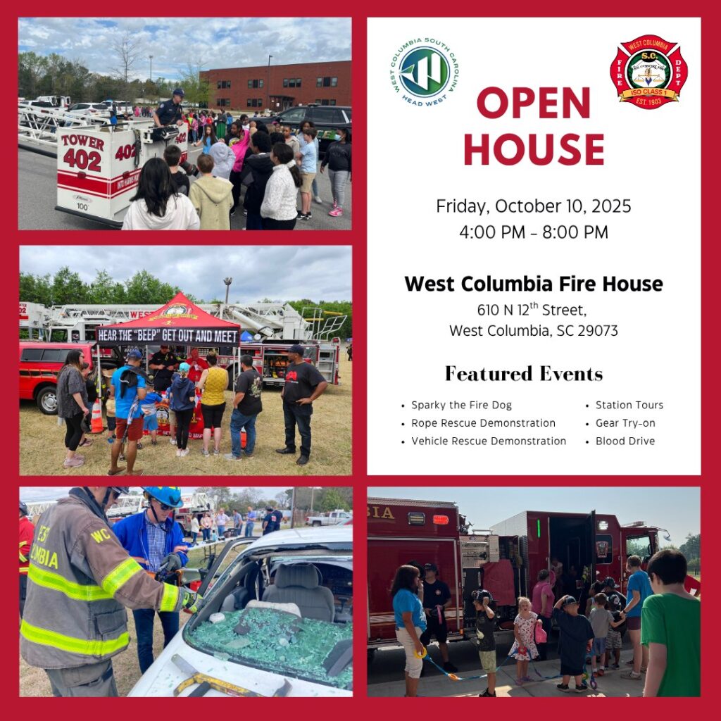 West Columbia Fire Department Hosts Fire Prevention Open House to ...